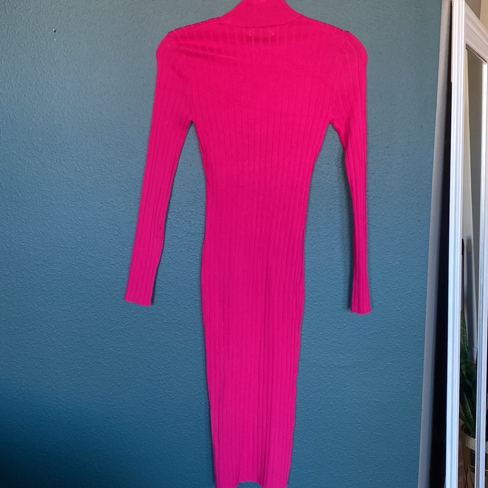 Active USA Ribbed Dress - Picture 2 of 4